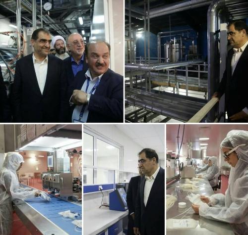 گشایش بزرگترین کارخانه تولید کیسه خون خاورمیانه در البرز