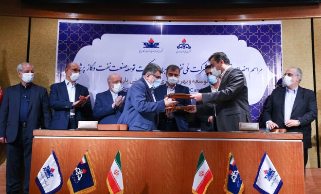 قرارداد توسعه میدان مشترک یاران در قالب قراردادهای جدید نفتی امضا شد